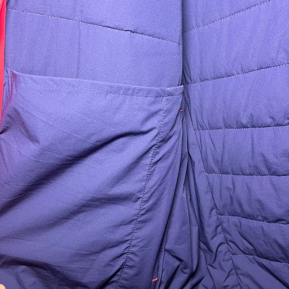 Vineyard Vines Marine Air Vest Mens XL Red Puffer Sleeveless Full Zip - Picture 7 of 7